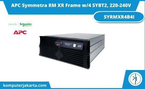 harga, spesifikasi, garansi resmi APC Symmetra RM XR Frame w/4 SYBT2, 220-240V SYRMXR4B4I